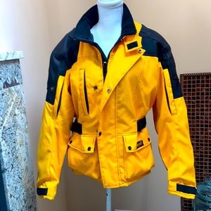 Joe Rocket Ballistic yellow motorcycle jacket S
